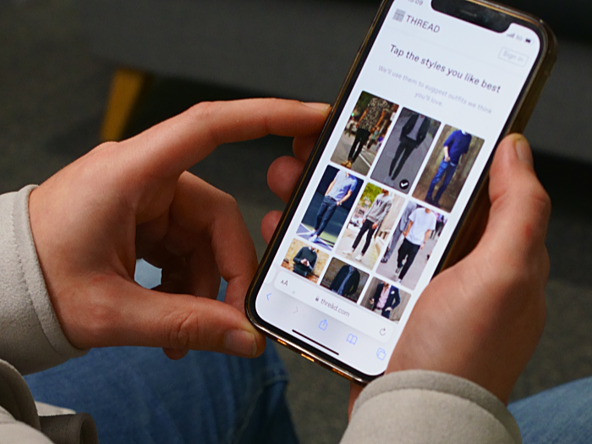 Thread personalised fashion app